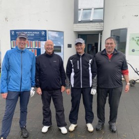 Árni Sverrisson, Steingrímur Sigurgeirsson, Árni Guðmundsson og Björn Uffe Sigurbjörnsson